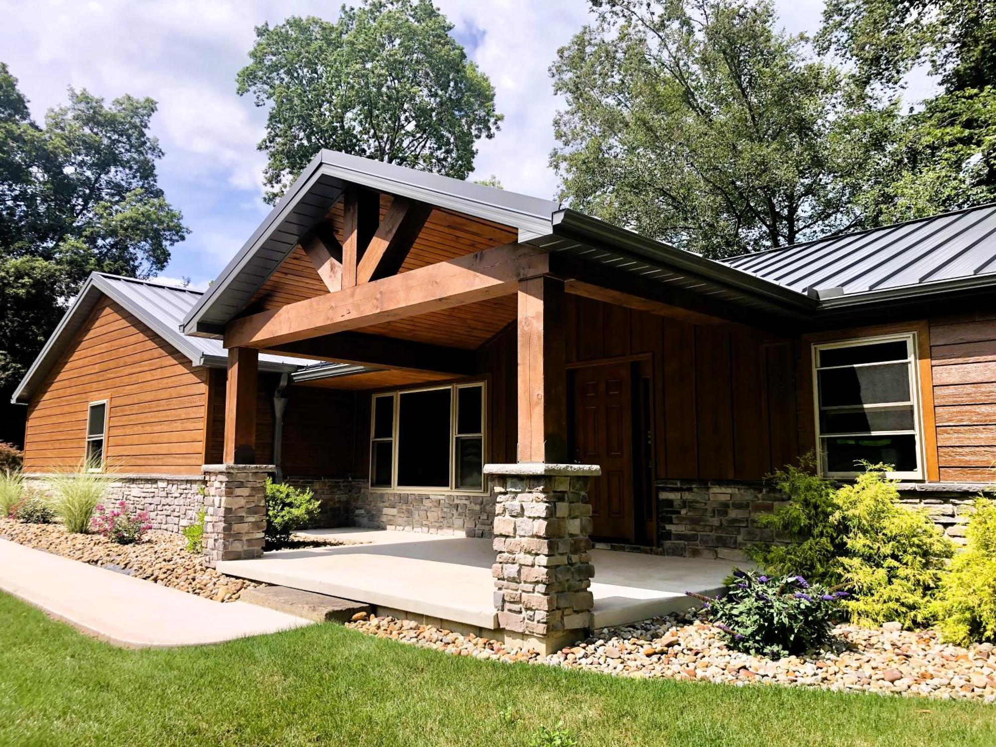 Sojourner'S Lodge & Log Cabin Suites Dundee المظهر الخارجي الصورة